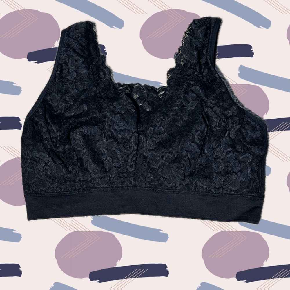 💐Soma Stretch Bra w/Lace Covering-Medium